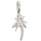 Charms Bracelet Argent 925 Palmier Tropical
