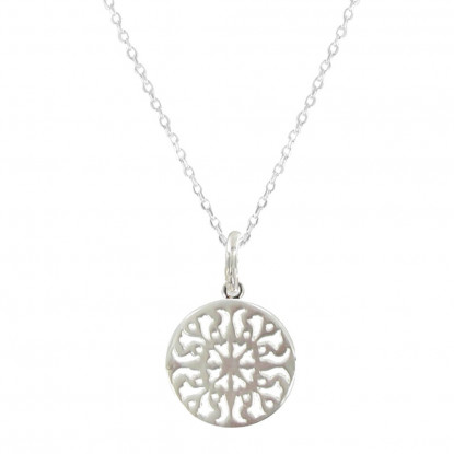 Collier Arabesque Ronde Argent 925
