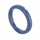 Bague Anneau de Céramique Bleue - 3mm