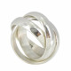 Bague Argent 925 Trois Anneaux