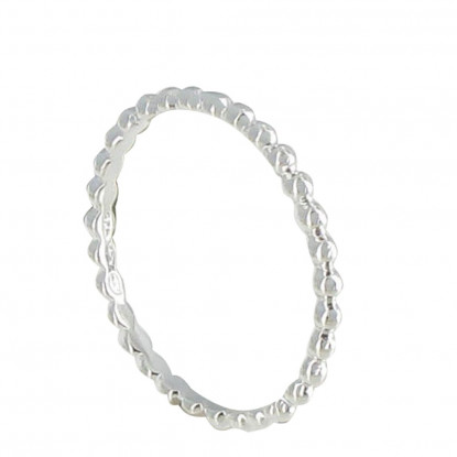Bague Argent 925 Anneau de Billes
