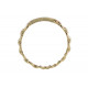 Petite Bague Plaqué Or Gourmette