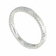 Bague Anneau Argent 925 Zébrée