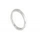 Bague Anneau Argent 925 Zébrée