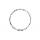 Bague Anneau Argent 925 Zébrée