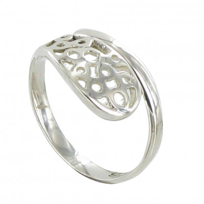 Bague Argent 925 Goutte Arabesque