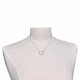 Collier Plaqué Or Petit Cercle