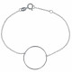 Bracelet Argent Grand Cercle Fin