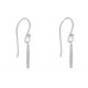 Boucles d'Oreilles Argent 925 Rhodié Arbre de Vie