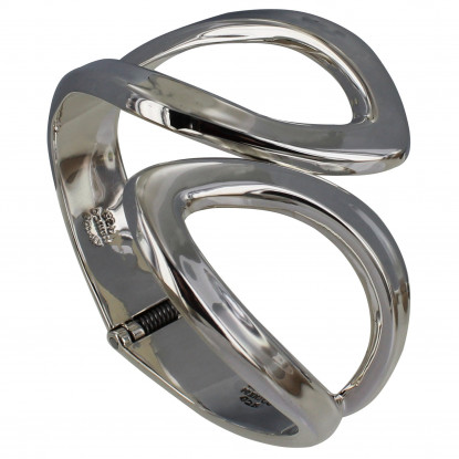 Bracelet Argent Deux Feuilles