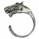 Bague Argent Cheval