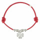 Bracelet Lien Trèfle Argent - Classics