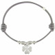 Bracelet Lien Trèfle Argent - Classics