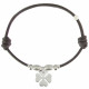 Bracelet Lien Trèfle Argent - Classics