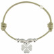 Bracelet Lien Trèfle Argent - Classics