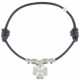 Bracelet Lien Trèfle Argent - Classics