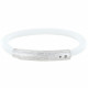 Bracelet Argent Brossé et Silicone - Classics