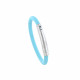 Bracelet Argent Brossé et Silicone - Classics