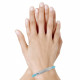 Bracelet Argent Brossé et Silicone - Classics