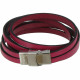 Bracelet Cuir et Fermoir Acier Inoxydable - Colors