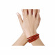 Bracelet Cuir et Fermoir Acier Inoxydable - Colors