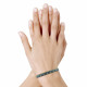 Bracelet Waï Laki Perles et Lien Tréssé Beige