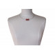 Collier Fil d'Acier Boutons Pate de Verre - Classics