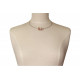 Collier Fil d'Acier Boutons Pate de Verre - Classics
