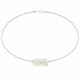 Collier Fil d'Acier Boutons Pate de Verre - Classics