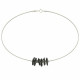 Collier Fil d'Acier Boutons Pate de Verre - Classics