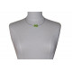 Collier Fil d'Acier Boutons Pate de Verre - Classics