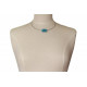 Collier Fil d'Acier Boutons Pate de Verre - Classics