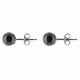 Boucles d'Oreilles Clou Argent et Perles de Culture 6.5-7 mm - Classics