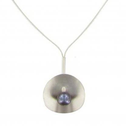Collier Argent Nénuphar Perle de Culture 8-9mm - Classics