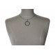 Collier Argent Anneau de Perles de Culture 4-5 mm - Classics