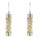 Boucles d'Oreilles Argent Torsade de Perles de Culture - Classics