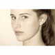 Boucles d'Oreilles Argent Torsade de Perles de Culture - Classics