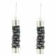 Boucles d'Oreilles Argent Torsade de Perles de Culture - Classics