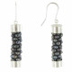 Boucles d'Oreilles Argent Torsade de Perles de Culture - Classics
