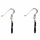 Boucles d'Oreilles Argent Anneau et Résine - Classics