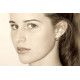 Boucles d'Oreilles Argent Anneau et Résine - Classics