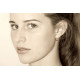Boucles d'Oreilles Argent Anneau et Résine - Classics