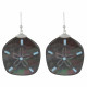 Boucles d'Oreilles Argent Dollar des Sables en Nacre et Larimar - Classics