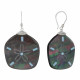 Boucles d'Oreilles Argent Dollar des Sables en Nacre et Larimar - Classics