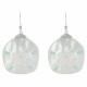 Boucles d'Oreilles Argent Dollar des Sables en Nacre et Larimar - Classics