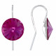 Boucles d'Oreilles Argent Swarovski - Classics