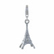 Charms Argent 925 - Tour Eiffel Argent