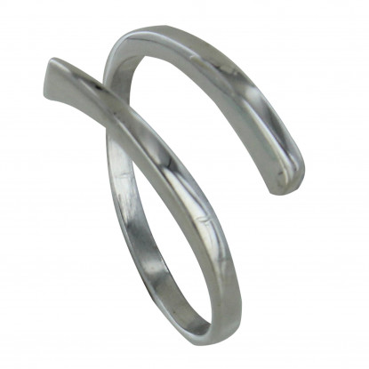 Bague Argent Toi et Moi Fine