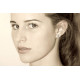 Boucles d'Oreilles Argent Cauri