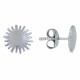 Boucles d'Oreilles Argent Rayon de Soleil